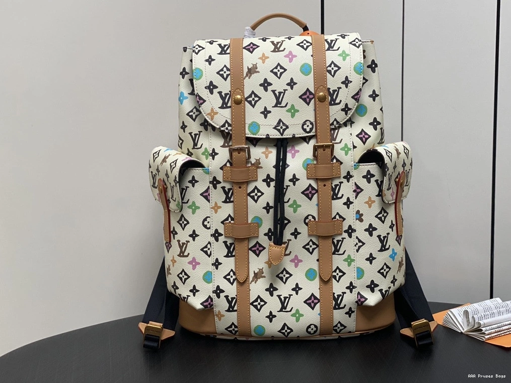 AAA Replica Ru Backpack-41*48*13CM LOUIS VUITTON CHRISTOPHER 0713